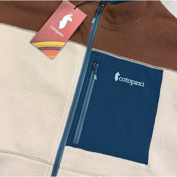 Cotopaxi XXL Abrazo FULL ZIP Fleece Jacket Men’s Acorn/oatmeal - Picture 3 of 11